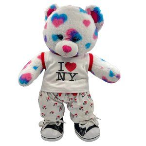 Build A Bear New York Sweatpants and Tank Top High Top Sneakers Outfit Plush Dre